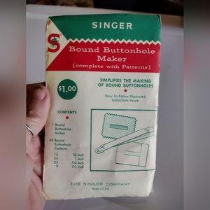 Singer Buttonhole Maker